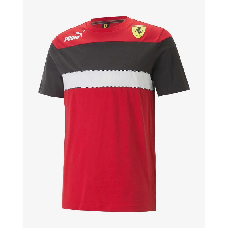 Ferrari póló - Tricolor piros