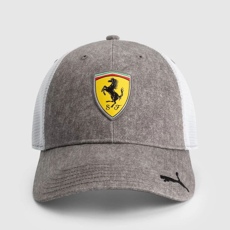 Ferrari sapka - Scudetto SF Trucker szürke