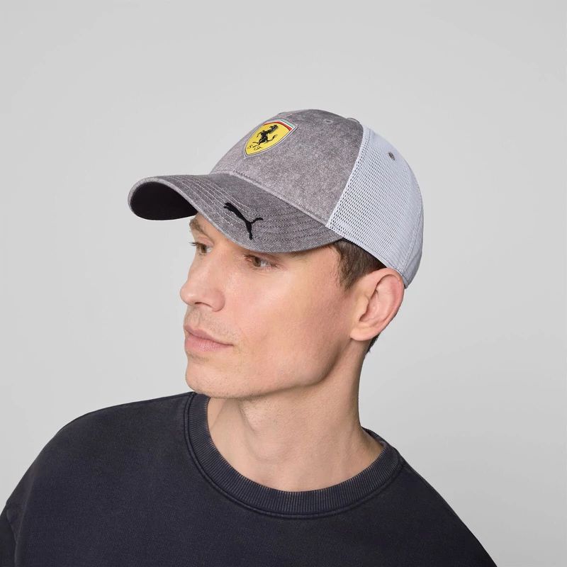 Ferrari sapka - Scudetto SF Trucker szürke