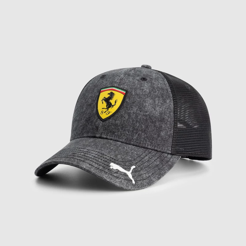 Ferrari sapka - Scudetto SF Trucker fekete