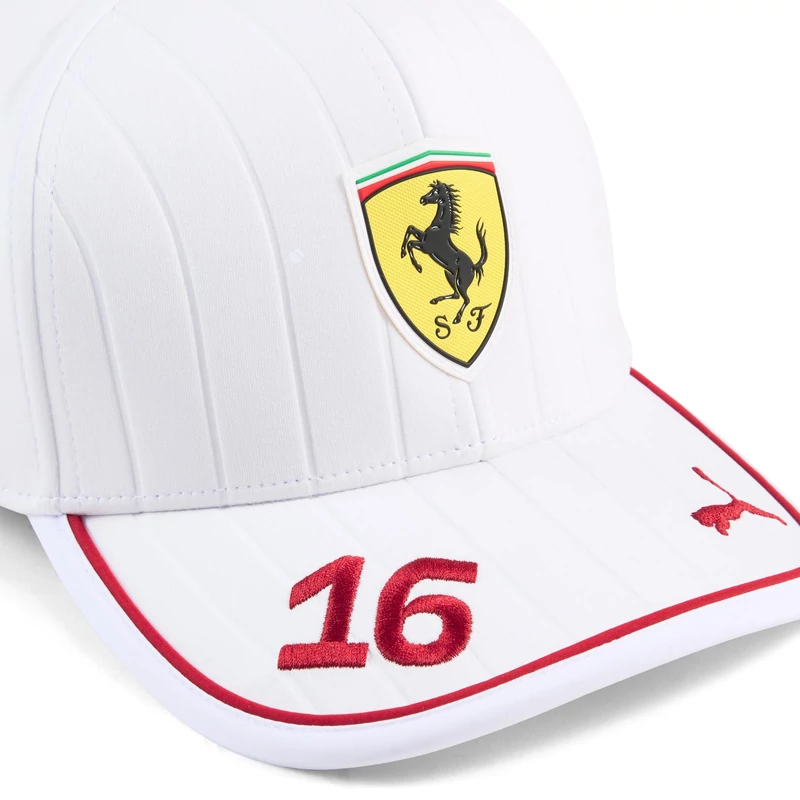 Ferrari sapka - Driver Charles Leclerc fehér