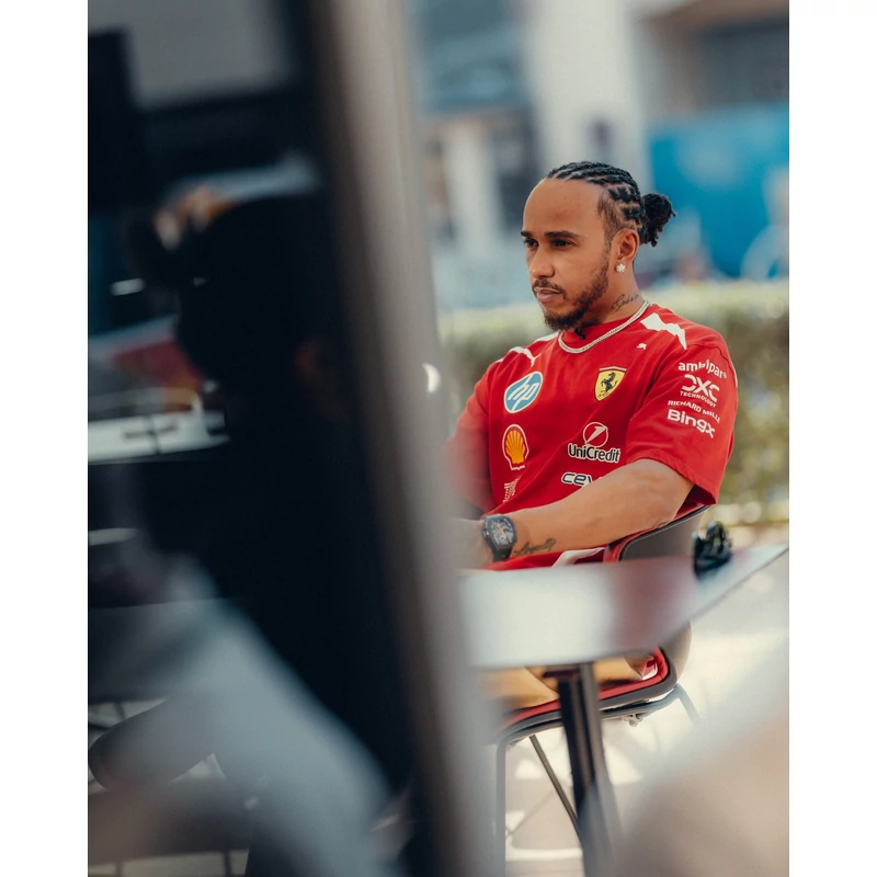 Ferrari póló - Driver piros