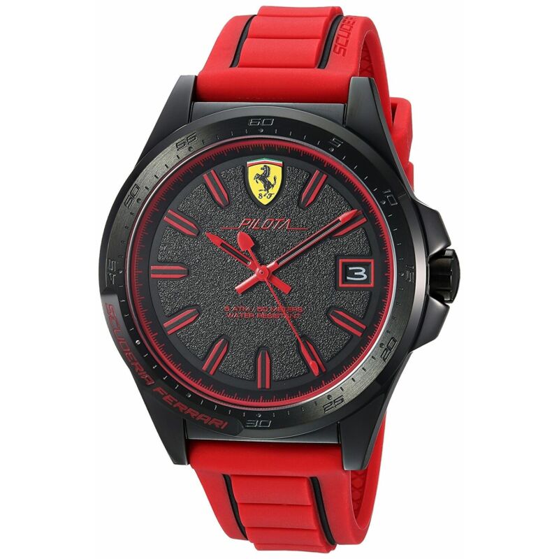 Ferrari óra - Pilota piros