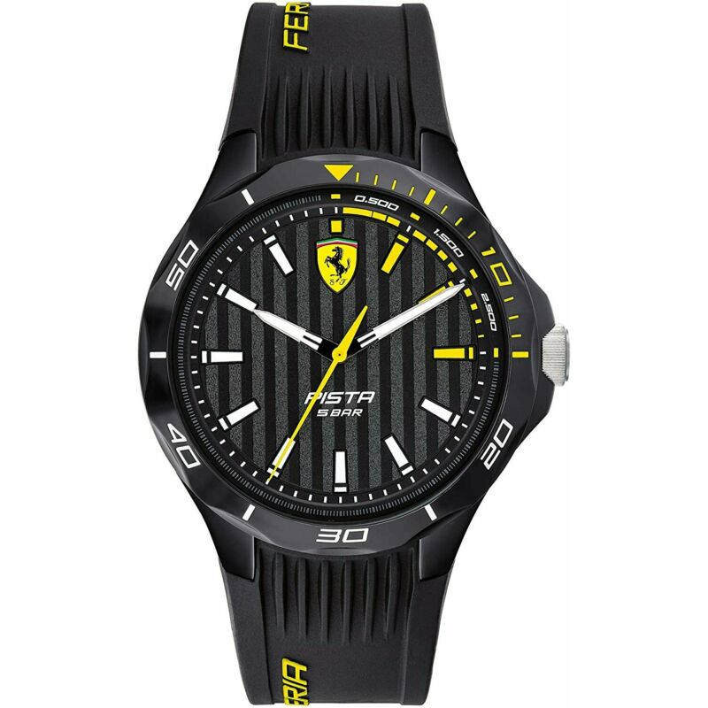Ferrari óra - Pista fekete
