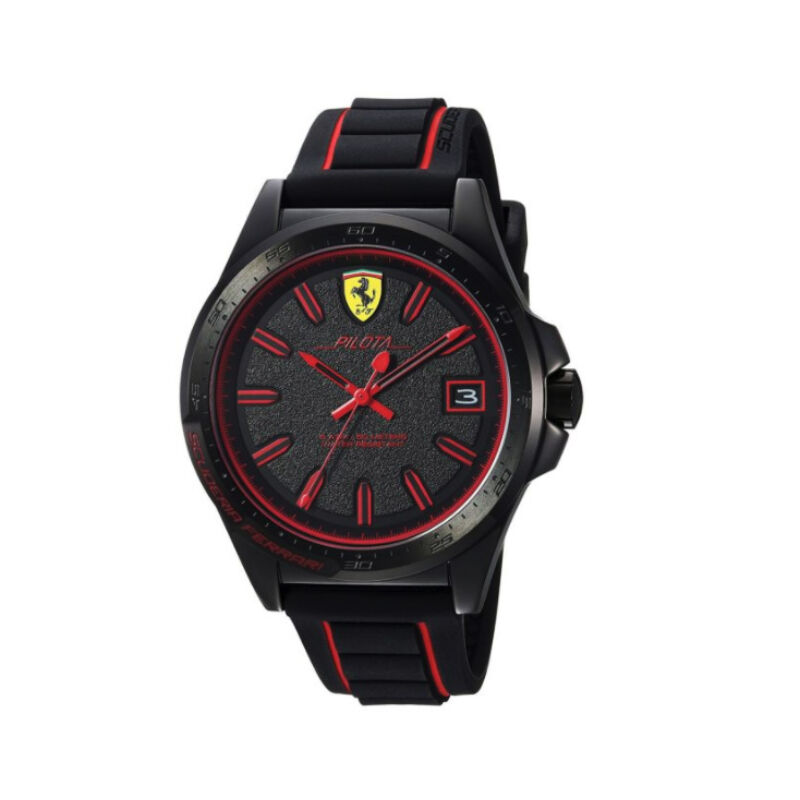 Ferrari óra - Pilota fekete