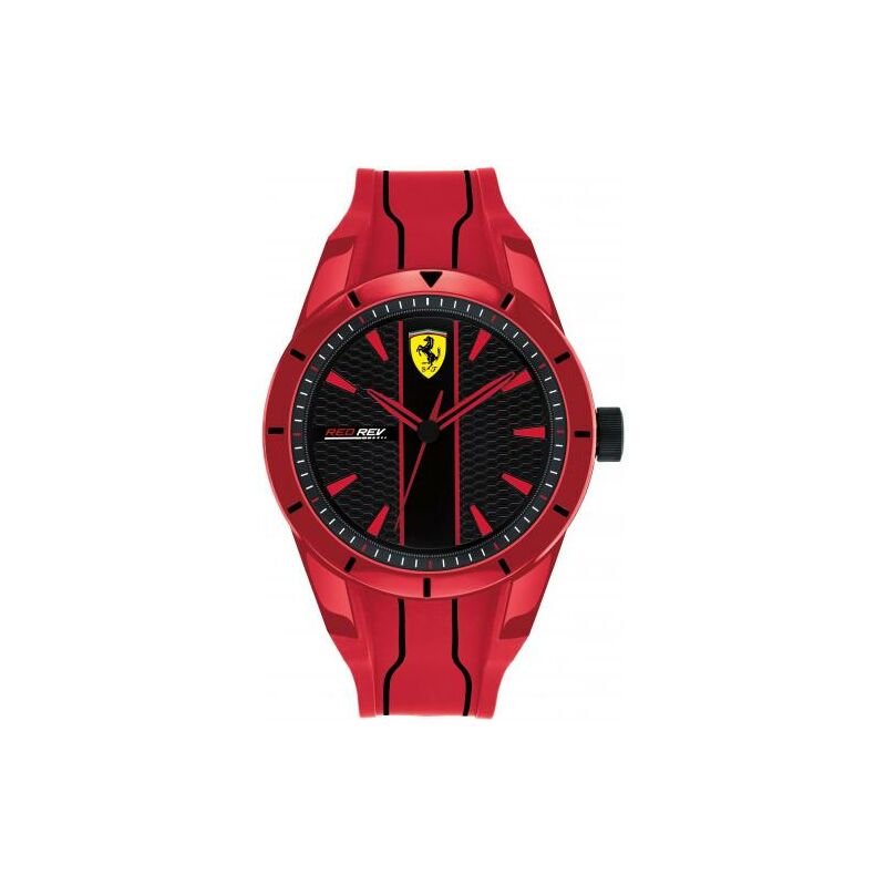 Ferrari óra - Red Rev Evoluzione piros