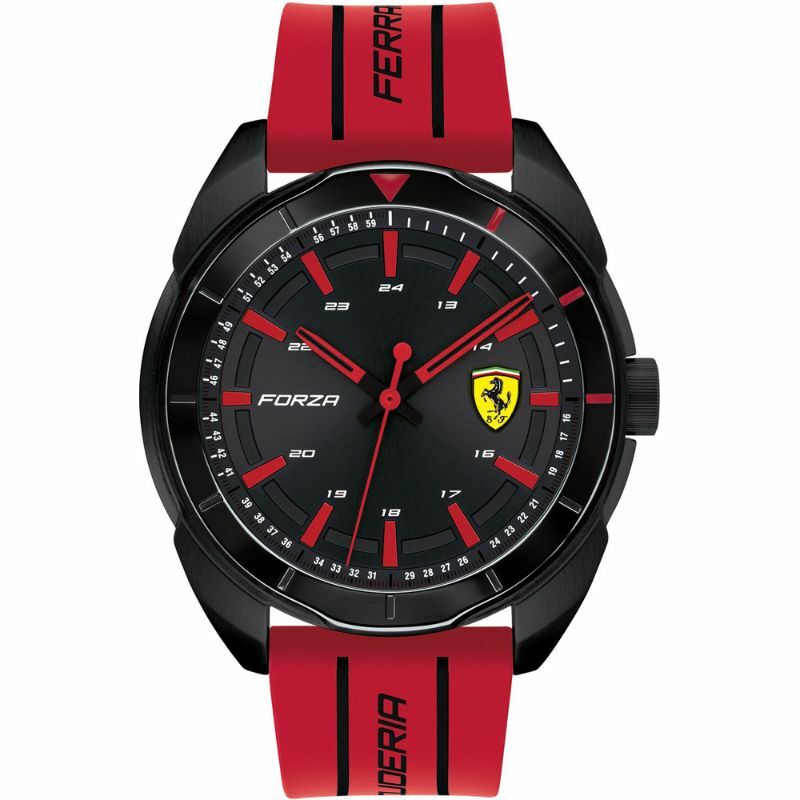 Ferrari óra - Forza piros-fekete