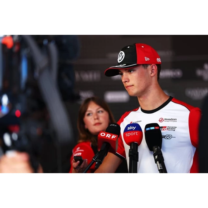 Haas F1 sapka - Driver Oliver Bearman