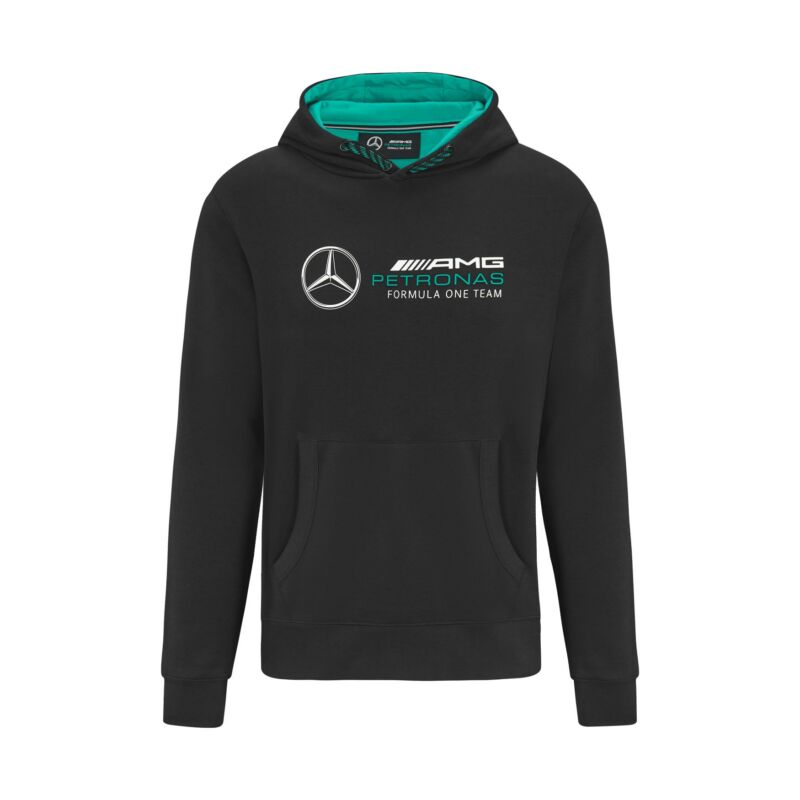 Mercedes AMG Petronas pulóver - Large Team Logo fekete