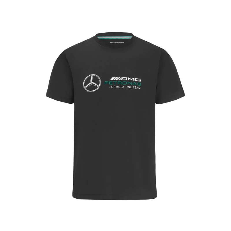 Mercedes AMG Petronas póló - Large Team Logo fekete