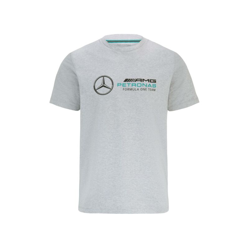 Mercedes AMG Petronas póló - Large Team Logo szürke