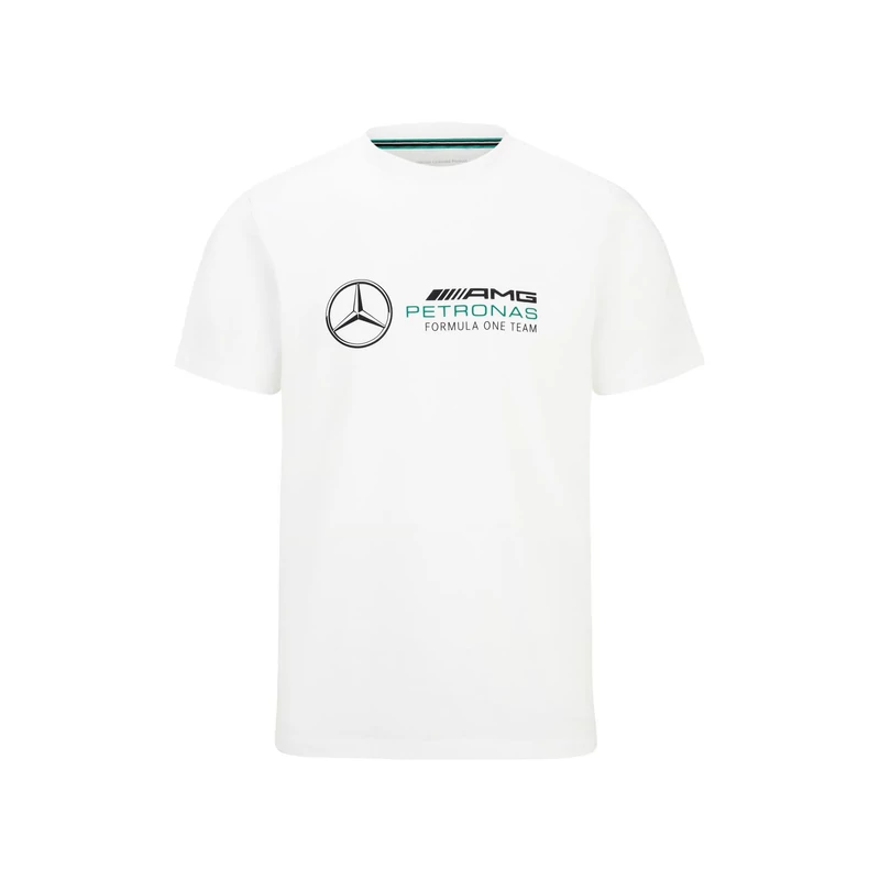 Mercedes AMG Petronas póló - Large Team Logo fehér