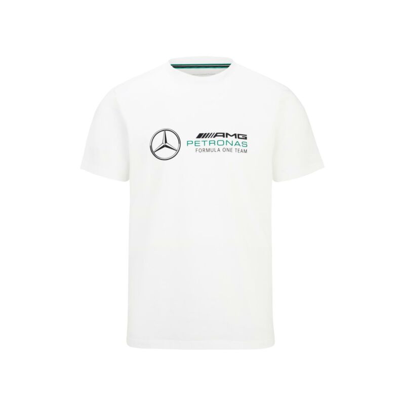 Mercedes AMG Petronas póló - Large Team Logo fehér