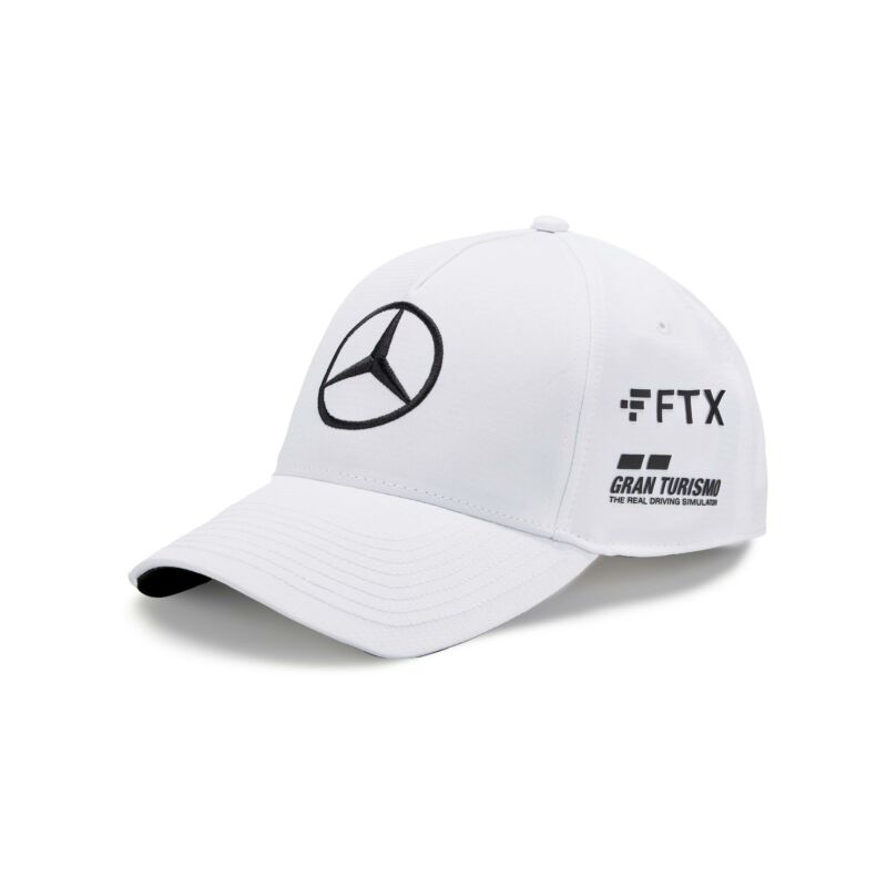 Mercedes AMG Petronas gyerek sapka - Hamilton fehér