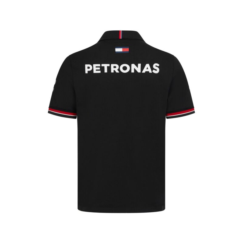 Mercedes AMG Petronas galléros póló - Team Line Black