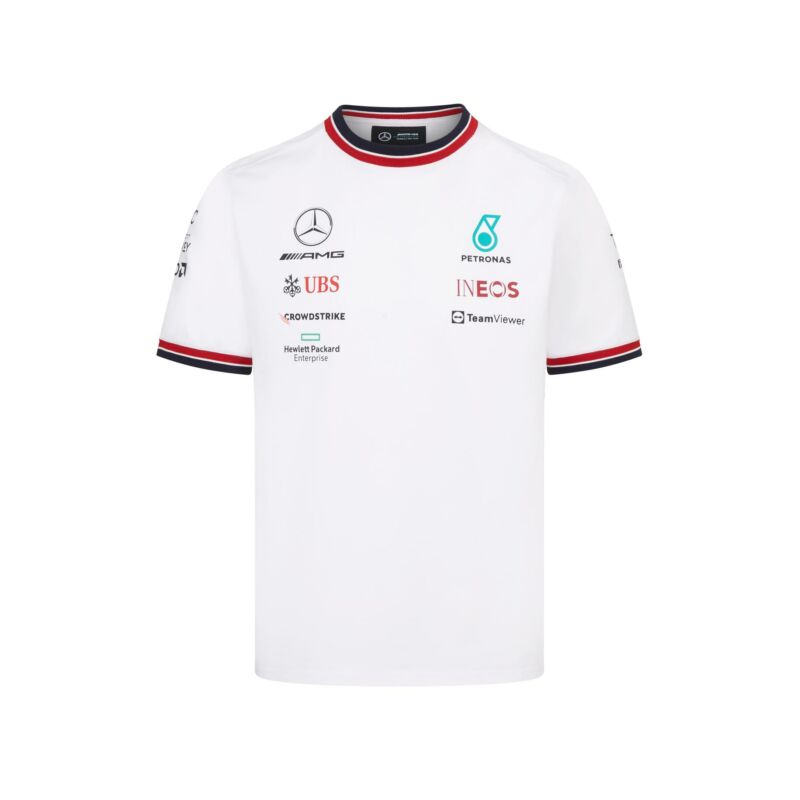Mercedes AMG Petronas gyerek póló - Team Line White