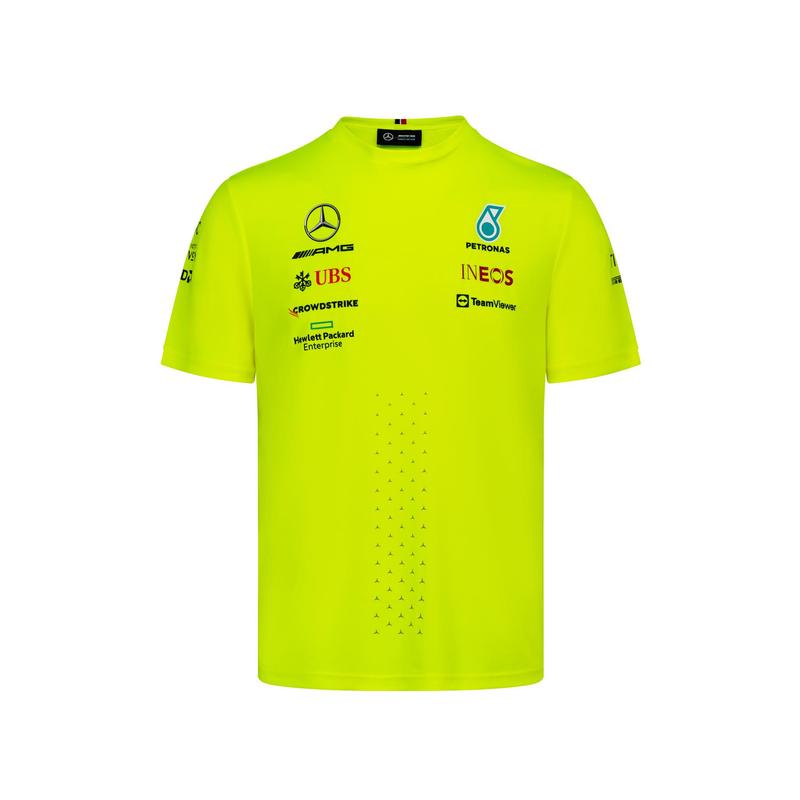 Mercedes AMG Petronas póló - Set Up sárga