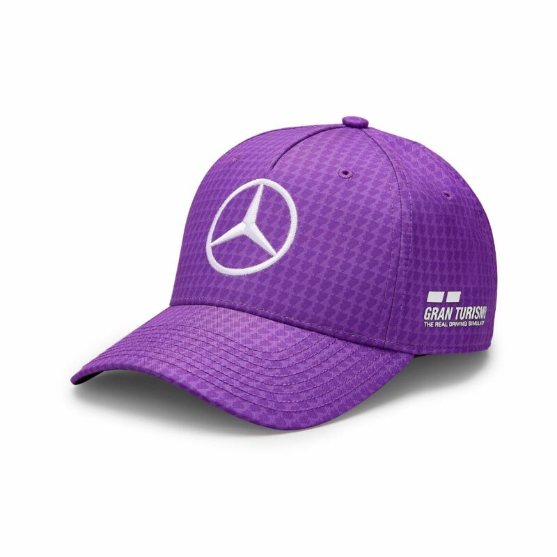 Mercedes AMG Petronas gyerek sapka - Driver Hamilton lila