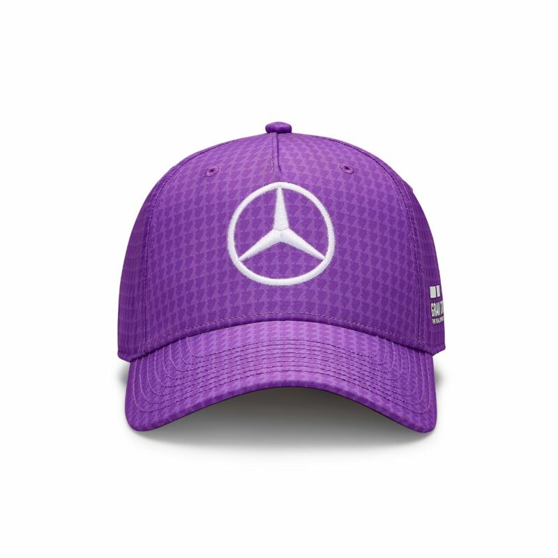 Mercedes AMG Petronas gyerek sapka - Driver Hamilton lila