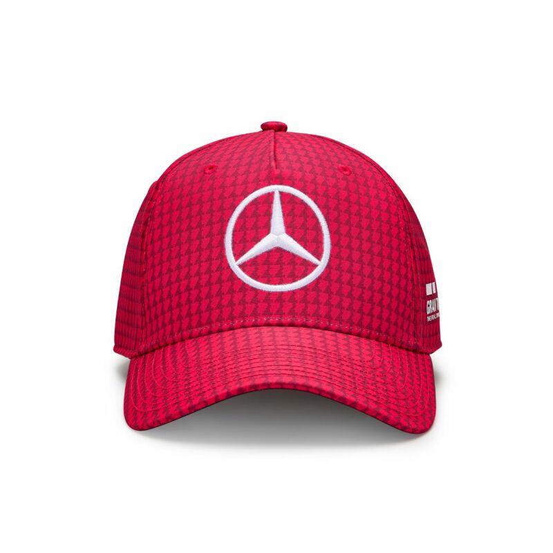 Mercedes AMG Petronas sapka - Driver Hamilton piros