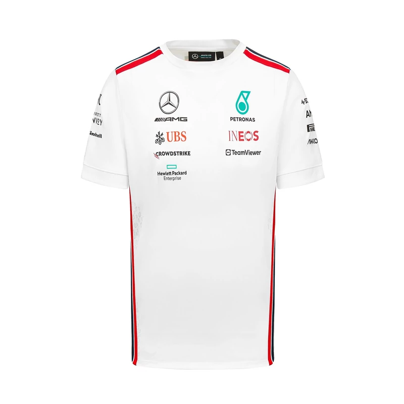 Mercedes AMG Petronas gyerek póló - Team Line White