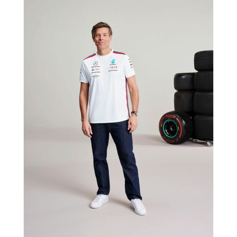 Mercedes AMG Petronas póló - Team White