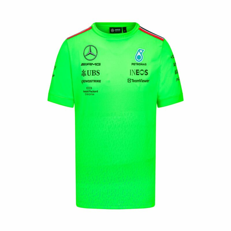 Mercedes AMG Petronas póló - Set Up zöld