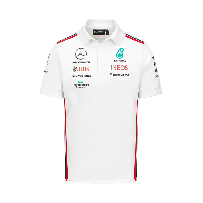 Mercedes AMG Petronas galléros póló - Team Line White II