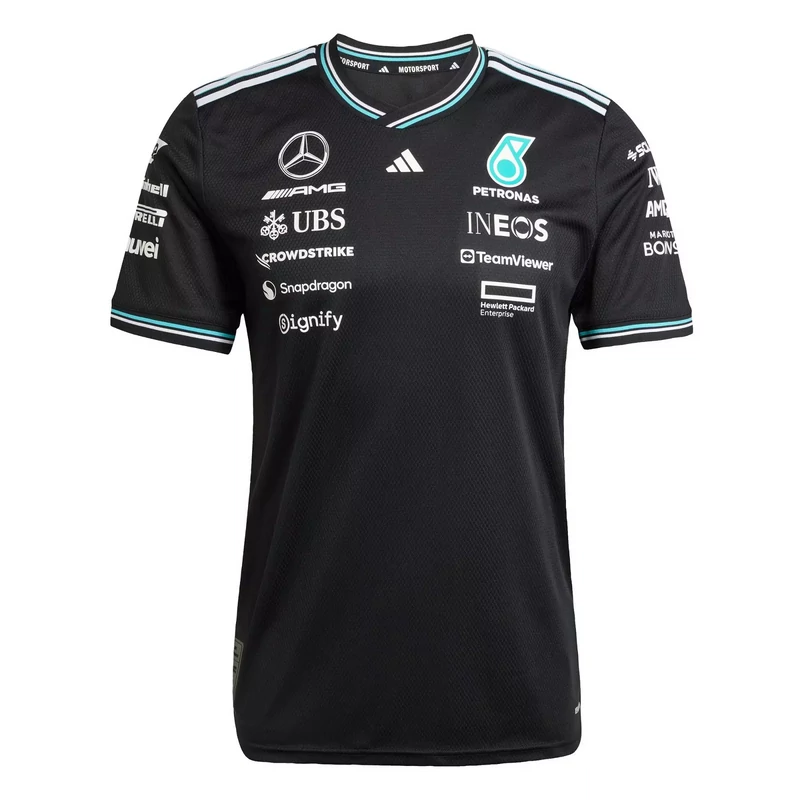 Mercedes AMG Petronas póló - Driver Line fekete