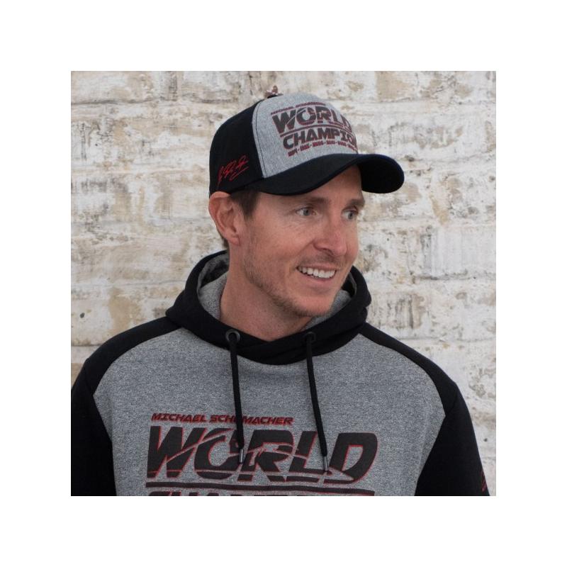 Schumacher sapka - World Champion szürke