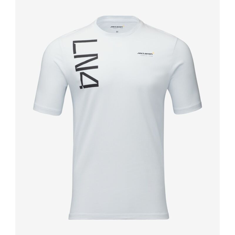McLaren póló - Lando Norris Core fehér