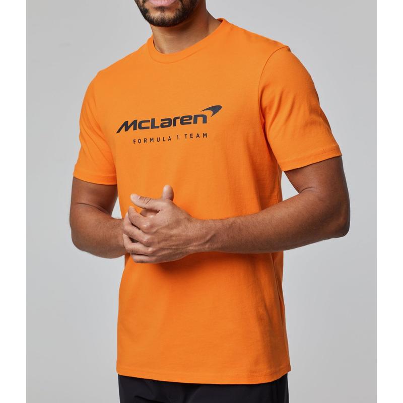 McLaren póló - Large Logo Core narancssárga
