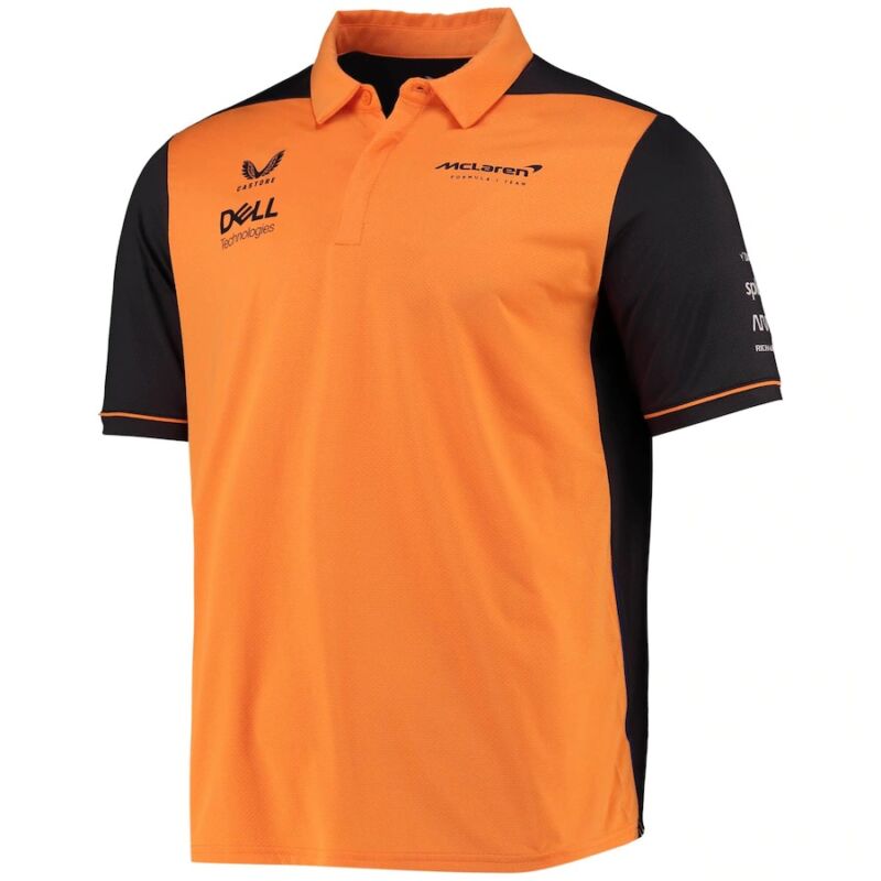 McLaren galléros póló - Team narancssárga