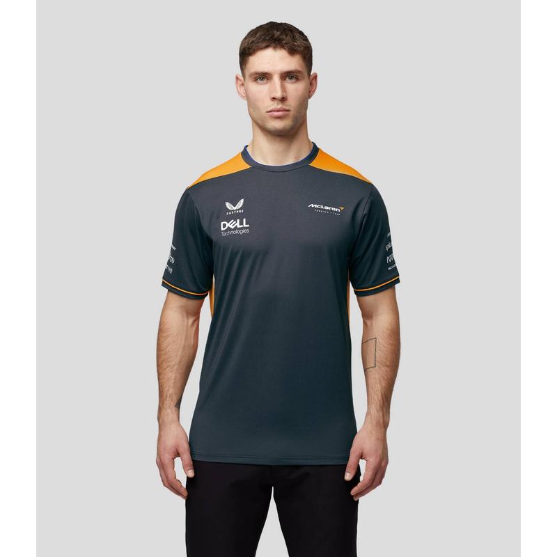 McLaren póló - Team Line sötétszürke