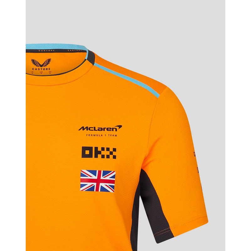 McLaren póló - Team Lando Norris narancssárga