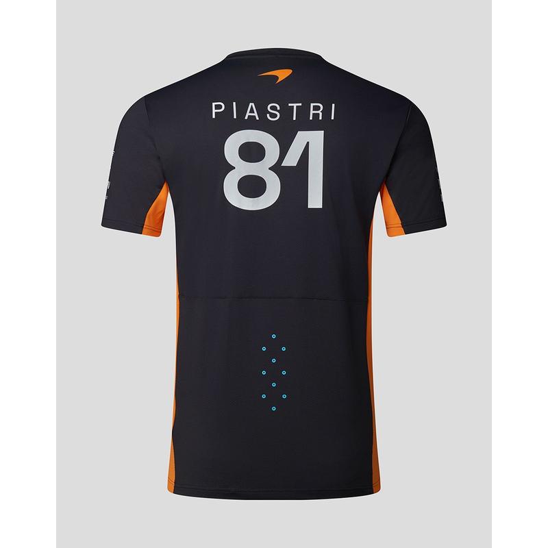 McLaren póló - Team Oscar Piastri szürke