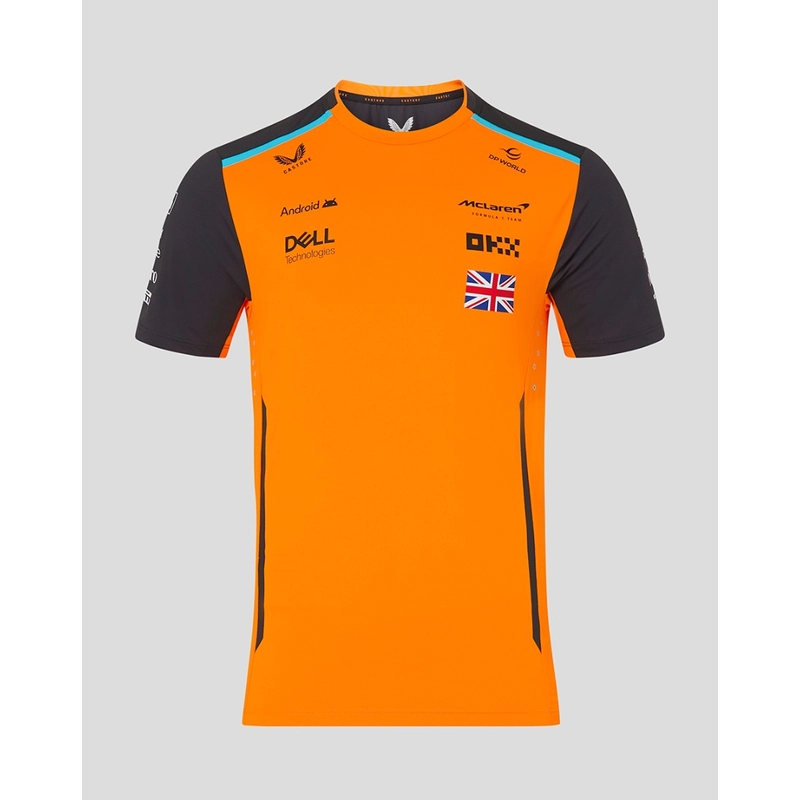 McLaren gyerek póló - Team Lando Norris narancssárga