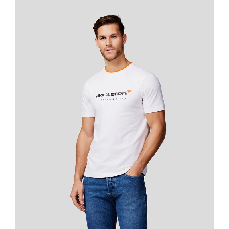 McLaren póló - Large Logo fehér