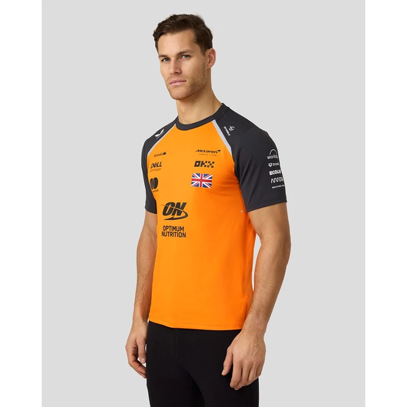 McLaren póló - Team Norris narancssárga
