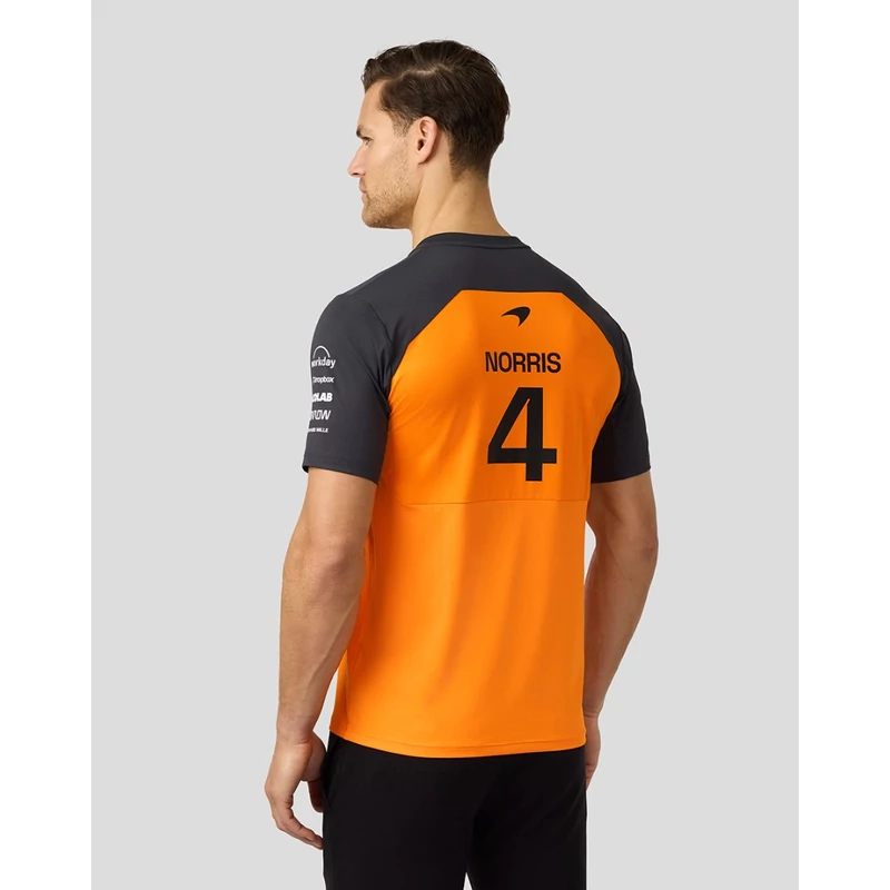McLaren póló - Team Norris narancssárga