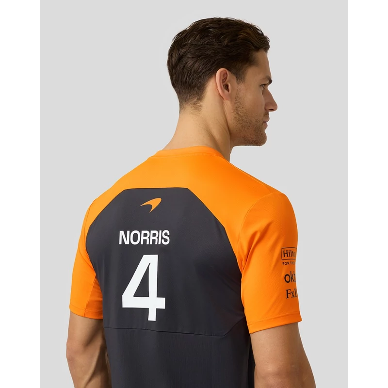 McLaren póló - Team Norris sötétszürke