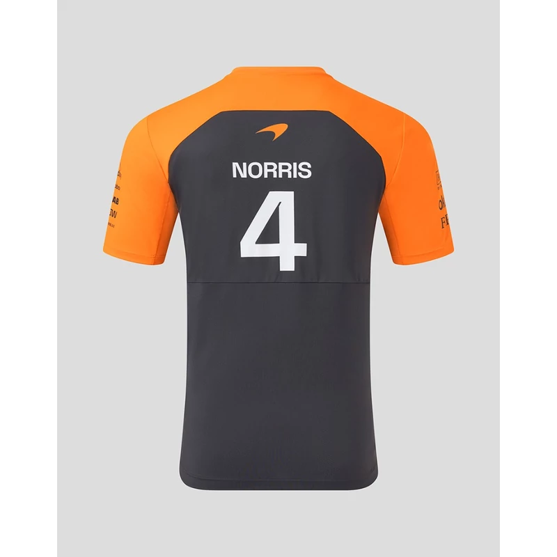 McLaren póló - Team Norris sötétszürke