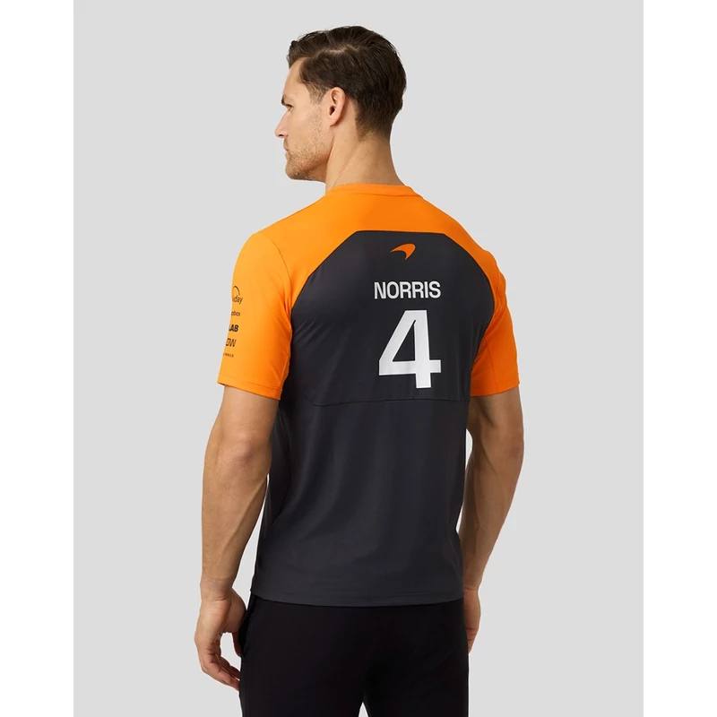 McLaren póló - Team Norris sötétszürke