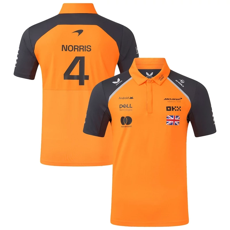 McLaren galléros póló - Team Norris
