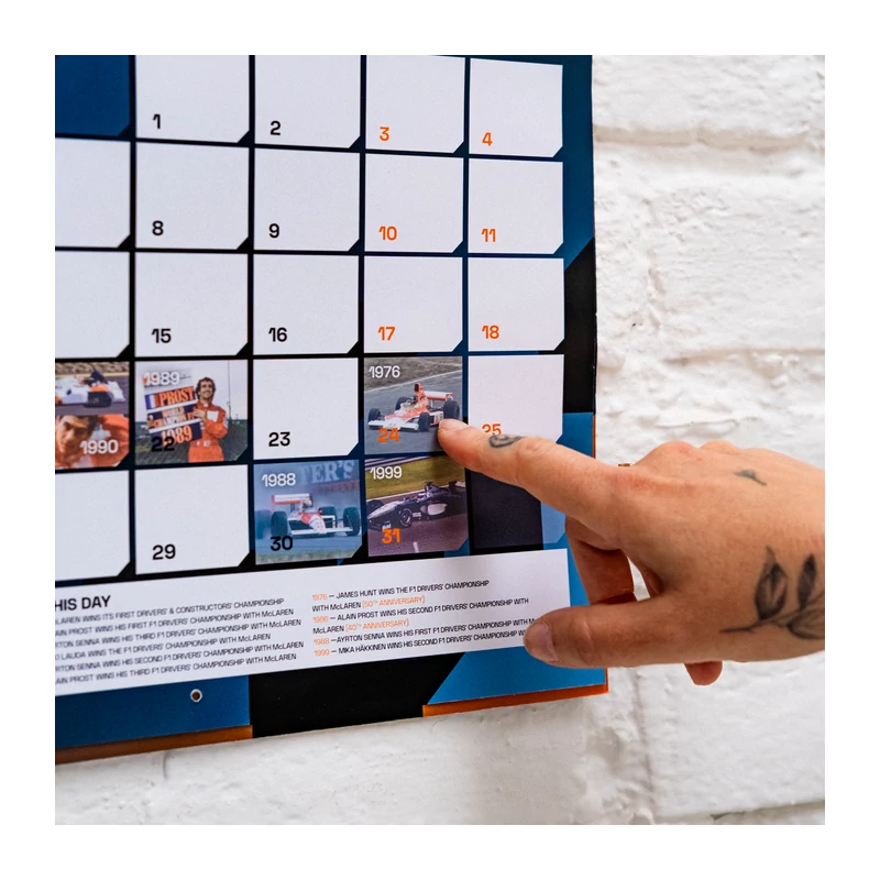 McLaren falinaptár 2026