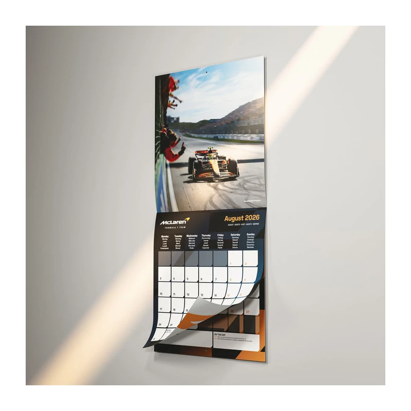 McLaren falinaptár 2026