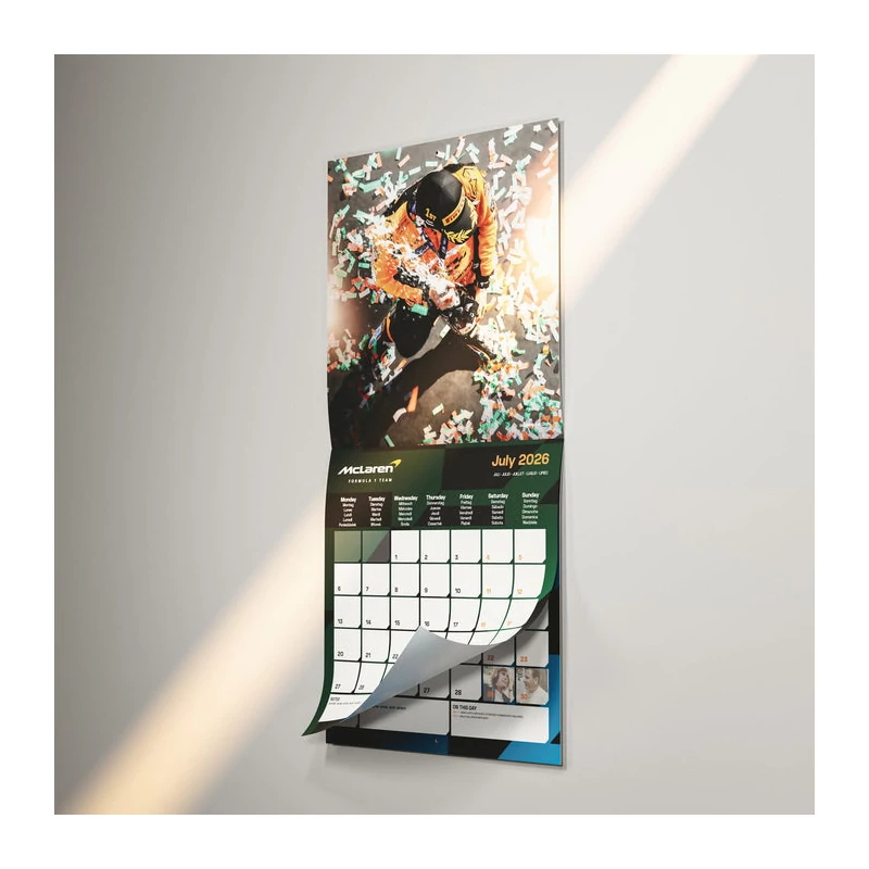 McLaren falinaptár 2026