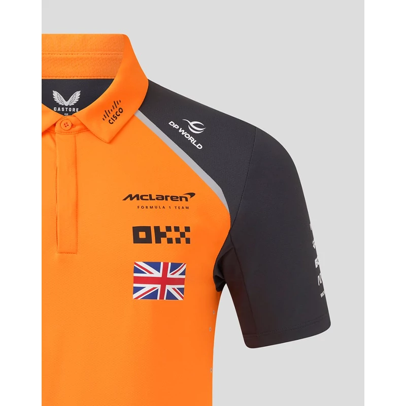 McLaren galléros póló - Team Norris