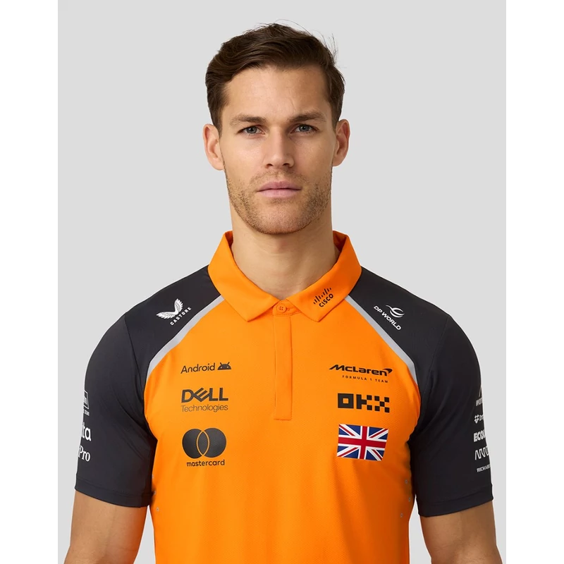 McLaren galléros póló - Team Norris