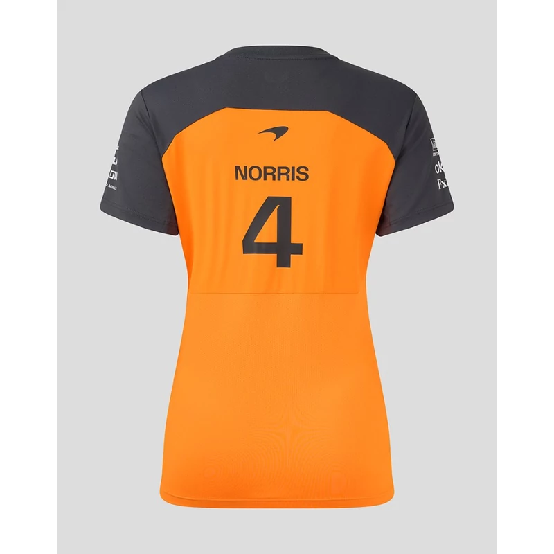 McLaren női póló - Team Norris narancssárga